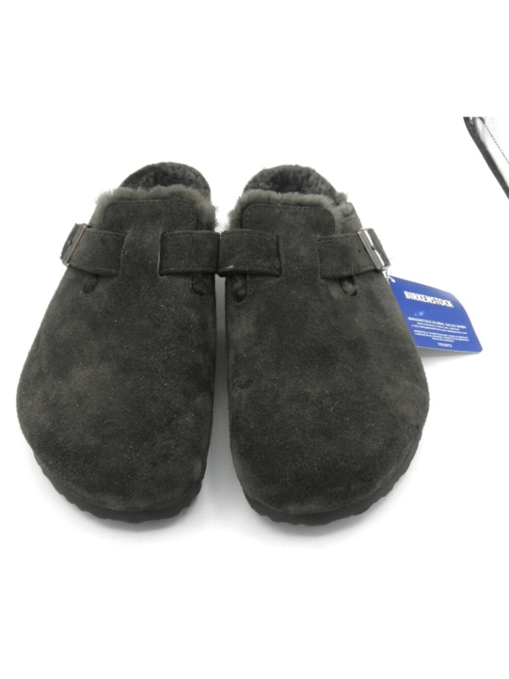 NEW BIRKENSTOCK Boston VL/ Shearling Suede MOCHA (1020567) Men's US 10 EU43 UK 9 - Picture 2 of 7